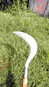 Arit Rumput Sabit Pengaritan Baja Per Asli Super Tajam