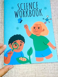 Science Worksheet Activity Notebook for kids Educational