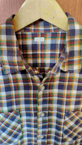 Kemeja Flanel "Uniqlo" Original Second Size L