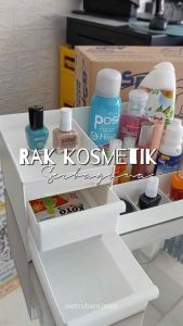 Rak Kosmetik Rak Kamar Mandi Kotak Kosmetik GSF 156 Laci Kosmetik Tempat Make Up Serbaguna Packing Bubble