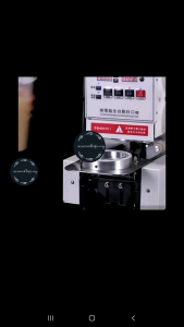 FULLY AUTO CUP SEALING MACHINE SEAL CUP MACHINE MESIN SEAL