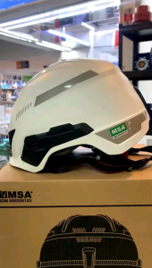 Helm MSA V-Gard H1 Safety Helmet Trivent Lokal Fastrack SNI
