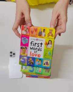 หนังสือเด็ก 100 First word board book หนังสือภาษาอังกฤษเด็กเล็ก เริ่มต้นฝึกอ่าน vocaburaly first skills