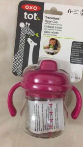 OXO Tot Transitions Sippy Cup with Handles ~ORIGINAL~