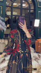 SHR NEW!!READY GAMIS CINTA MEMBARA KATUN LEBARAN