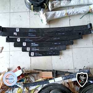 Per set Depan Rino merk indospring / per HT125 / per / per dyna / per Rhino / per toyota dutro 125Ps T51 / pir induk dutro depan per lebar 7cm indospring 100% / per babok / per gelung / pir hino dutro / per sendok rino / per sendok / per cawuk / per set