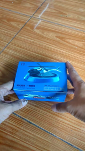 Pajangan Helikopter Dashboard Mobil berputar dengan sinar matahari + parfum aromaterapy
