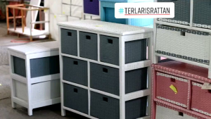 Box Laundry Rottan Sintetis: Praktis & Tahan Lama