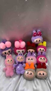 Gantungan Kunci Tas Boneka Kepala Labubu The Monsters: Exciting Macarone Kawai Viral Keychain Popmart