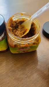 น้ำพริกมันปูม้าแท้ๆ ขนาด 120 กรั