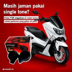 Klakson Keong Motor Mobil 12V Merk Dr Fischer