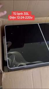 Tủ lạnh dùng chung 12v 24v 220v dùng cho ô tô gia đình nhỏ 35l nhỡ 45l to 56l