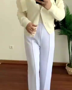 celana scuba anti kusut formal celana kerja scuba premium