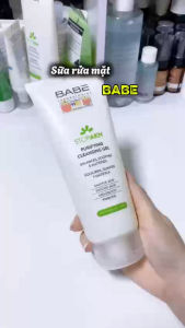 Sữa Rửa Mặt BABE - BABÉ Stop Akn Purifying Cleansing Gel Cho Da Dầu Mụn 200ml (HÀNG CTY)