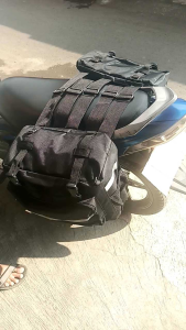 Tas Motor Dengan Rain Cover & Aksesoris Motor Touring