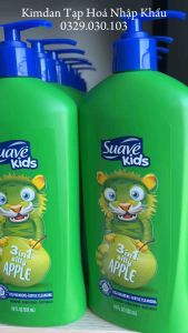 Sữa tắm gội xả cho bé SUAVE KIDS 3in1 532ml