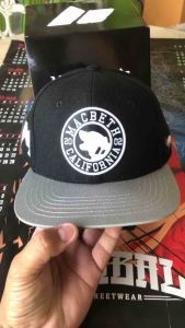 Macbeth SnapBack BLACK/GRAY CALISUEDE CAP