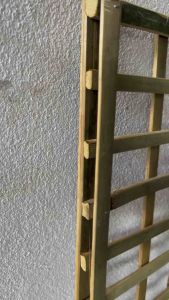 ค้างไม้ไผ่ตารางแบบละเอียด สำหรับตกแต่งบ้านและสวน ขนาด 100x50 ซม🌿🌿(ขายเป็นคู่)