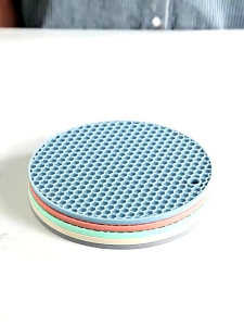 Tatakan Alas Panci Bahan Silikon Anti Panas/ Alas Mangkok Dan Piring Anti Slip