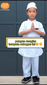 Setelan Koko Putih dari Nur Coll: Seragam Madrasah