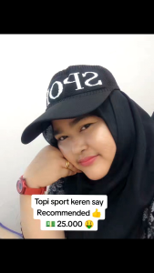 Topi Sport Anti Panas Rajut Katun Elastis: Abee Ra-765
