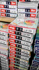buku tulis SA SKOLA DAN SIDU Isi 38 lembar 1 pak isi 10 Buku jual per pack
