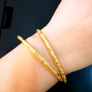 Gelang Tangan Classic Design Indian 7.80G Emas 916 Yon Hing