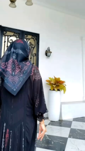 Set Gamis Jilbab Ranika oleh Ivas Production