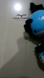 Bel sepeda anak character lucu warna merah biru hitam dan kuning