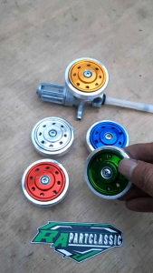 Knop Putaran Kran Bensin Tiger Tirev Model Spiner Full CNC Kualitas Bagus
