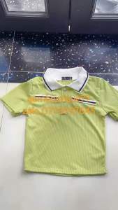 [MẪU MỚI] [HÀNG HOT] Áo Thun Gân Cổ Bẻ Gài Nút Ngắn Tay Kè Viền Áo Thun Gân Cổ Bẻ Gài Nút Ngắn Tay Kè Viền Đen Cực Xinh  phối túi hai bên xinh xẻo nha khách iu