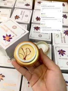 COMBO KEM FACE SAFRON NHỤY HOA NGHỆ TÂY VÀ SERUM NOÃN THỰC VẬT HỔ TRỢ DA NÁM TÀN NHANG ĐỒI MỒI LÃO HÓA ĐỐM NÂU HẢI ÂU VIỆT