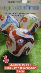 BÓNG ĐÁ SỐ 4-5 DA CAO CẤP SIÊU PHẨM MỚI(TẶNG TÚI LƯỚI+KIM BƠM+BÓNG CHÍNH HÃNG BÁCH HIỀN )