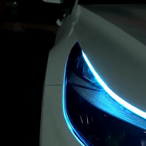 Lampu LED alis sein running 60cm 12V Mobil & Motor LED DRL alis flexibel