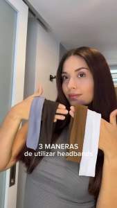 Bando Bandana Karet Headband Solid Hairband Y2k Sport Wanita