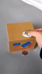 Ocelot Remover Celengan Kucing Lucu Steal Money Cat Piggy Bank