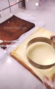 Cetakan Cireng isi /Ring Bulat Cireng isi /Ring cutter Cireng isi bahan stainless stel bahan anti lengket DM 3 smpai 12 tinggi 3/4 cm