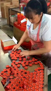 Nến Tealight Hoa Mai hộp 100 viên cháy đủ 4 giờ