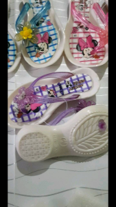Serba Grosir Sandal Import Japit Klompen Anak Perempuan Size 24-29 Mickey Mouse Bahan Super Kuat