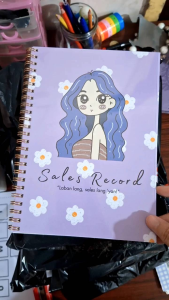 Sales Record and Inventory Notebook 50 Sheets