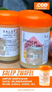 BPOM Salep Gatal Zwafel 24 Orginal Obat Gatel Selangkangan Skabies Eksim Biang Keringat Scabies