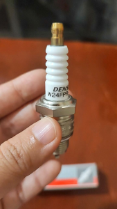 Busi Denso W24FPR-U10 2Tak Kepala Pendek Tornado Satria 2Tak RC RX King Dll Original Yamaha Genuine Part