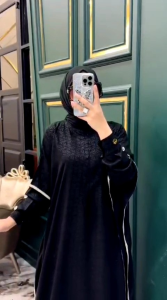 JANEETA ABAYA VELINO DRESS GAMIS MODE TERBARU TERLARIS BEST SELLER VIRAL ORIGINAL