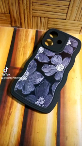 Case Infinix Hot 30i x669 Softcase Gelombang Black Pita Infinix X669D