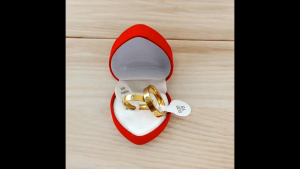 Cincin Titanium Aksesoris Perhiasan Cincin Couple Pasangan Free Kota