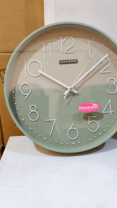 jam dinding diamond 3015 sweep super halus 30cm