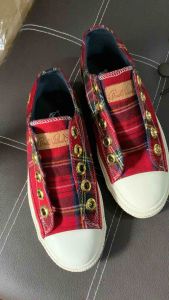 Preloved Original Arnold Palmer Red Canvas Sneakers