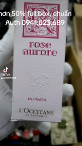 Nước hoa hồngg trắng LOCcCITANE Eau de Toilettte 75ml -50%