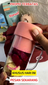 Blender Gelas Juice Jus Buah Cup Portable Mini Juicer USB Rechargeable