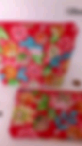 Pouch Set Katun jepang isi 2 psc